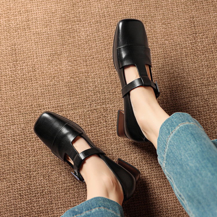 Veyra | Scarpe con tacco in vera pelle