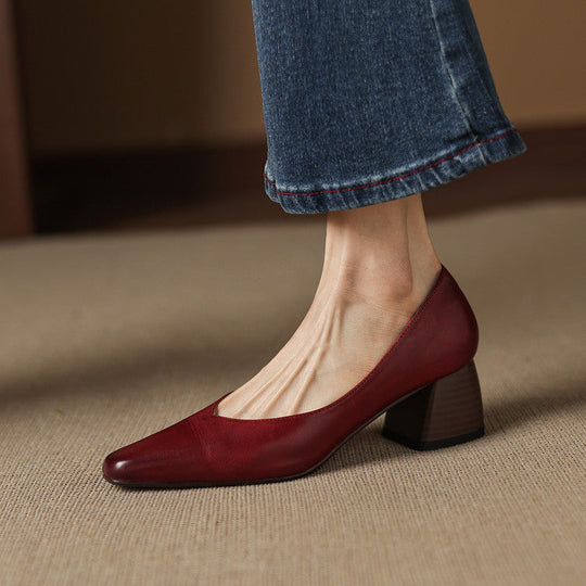 Zila | Scarpe con tacco in vera pelle