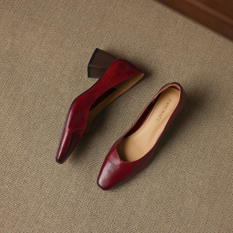 Zila | Scarpe con tacco in vera pelle