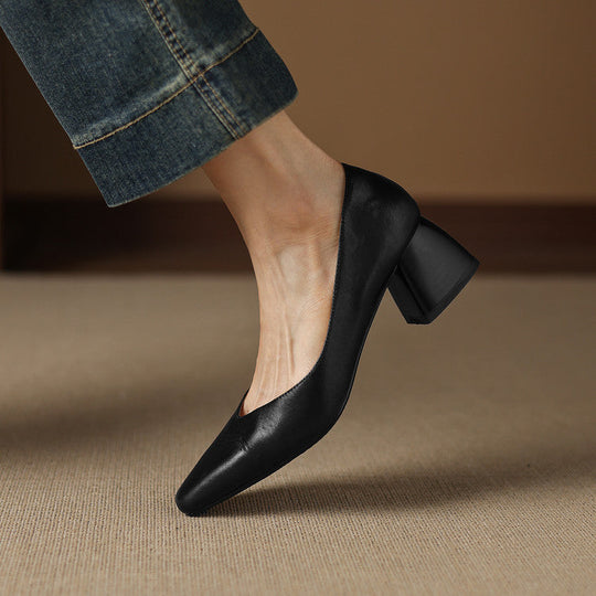 Zila | Scarpe con tacco in vera pelle
