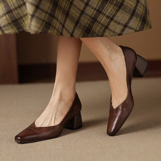 Zila | Scarpe con tacco in vera pelle
