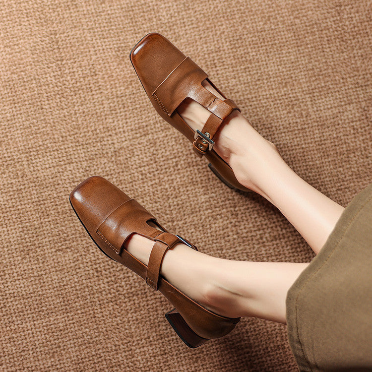 Veyra | Scarpe con tacco in vera pelle