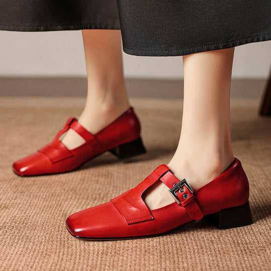 Veyra | Scarpe con tacco in vera pelle