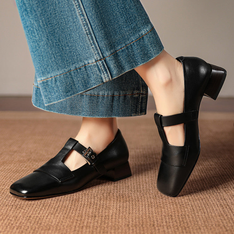 Veyra | Scarpe con tacco in vera pelle