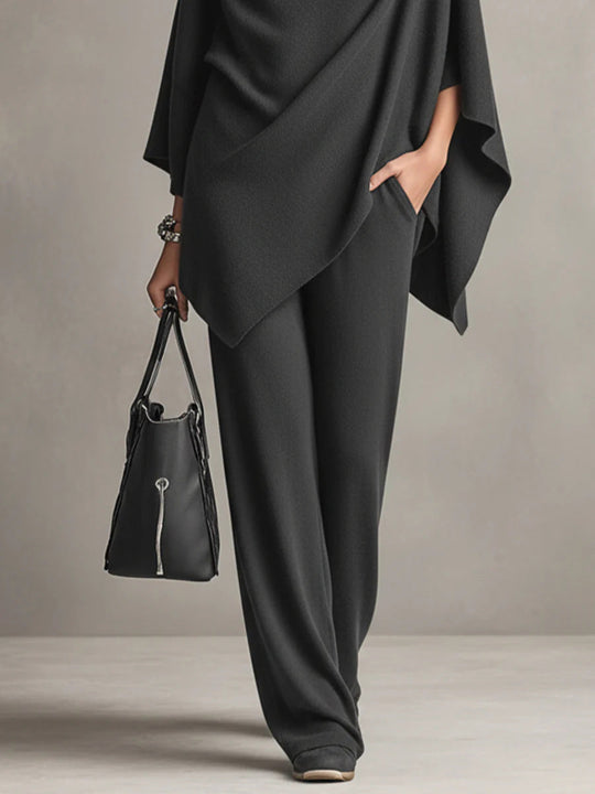 Sarina™ Elegant Drape Two-Piece Set