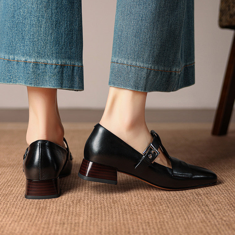 Veyra | Scarpe con tacco in vera pelle