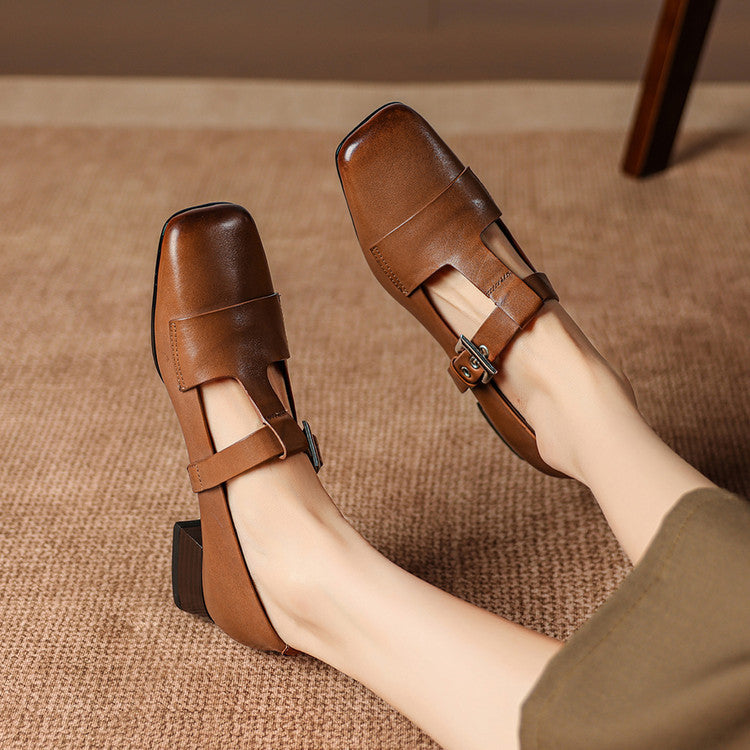Veyra | Scarpe con tacco in vera pelle