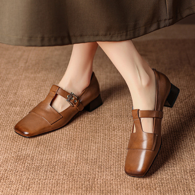 Veyra | Scarpe con tacco in vera pelle