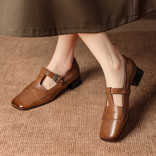 Veyra | Scarpe con tacco in vera pelle