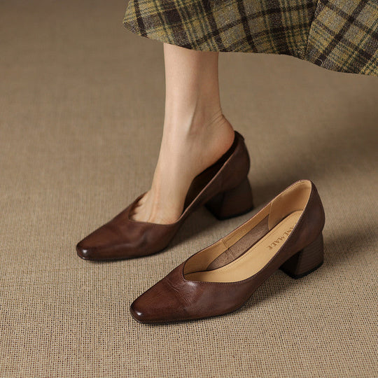 Zila | Scarpe con tacco in vera pelle