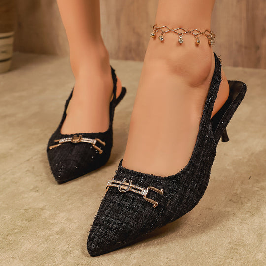 Zanira | Scarpe con tacco e cinturino posteriore