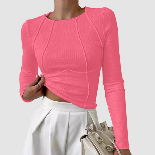 Denise™ Elegant Casual Long-Sleeve Top