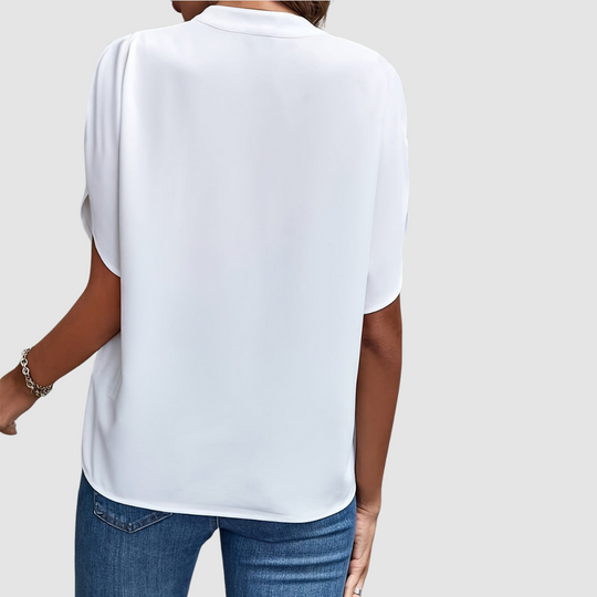 Elain™ Draped Blouse
