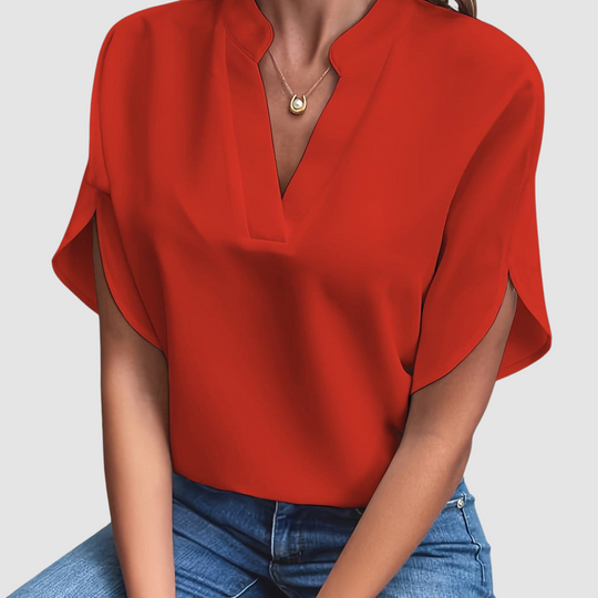 Elain™ Draped Blouse