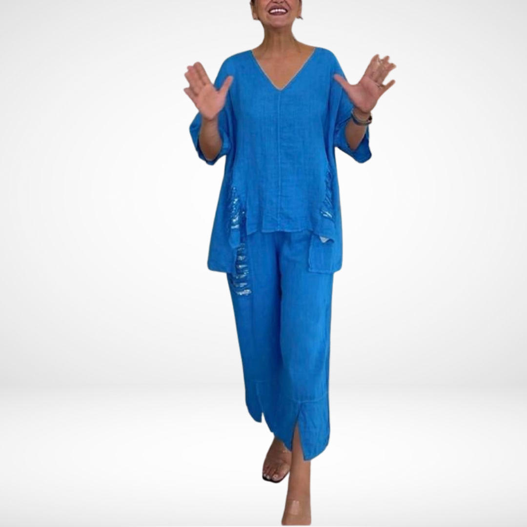 Briella™ | Completo estivo elegante due pezzi