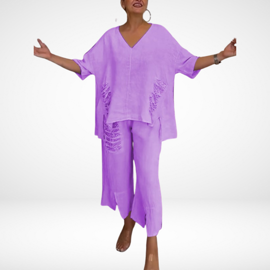 Briella™ | Completo estivo elegante due pezzi
