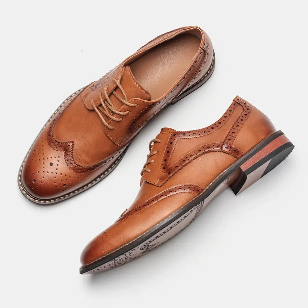 Geneva | Scarpe Derby da uomo con punta a coda di rondine