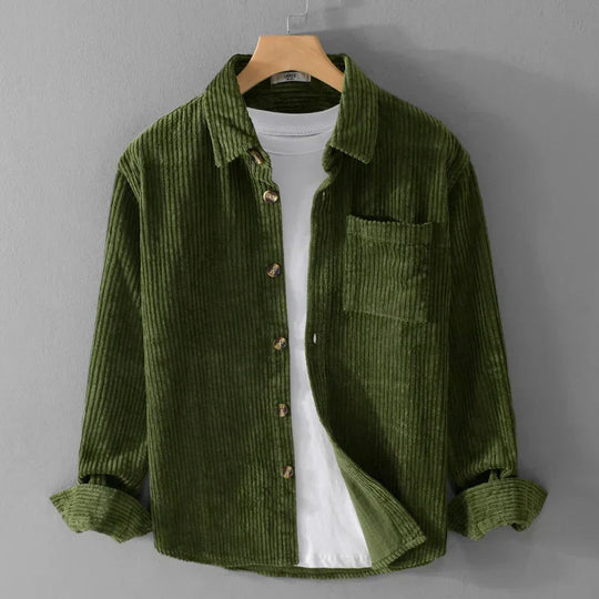 Orlando | Camicia da uomo in velluto a coste