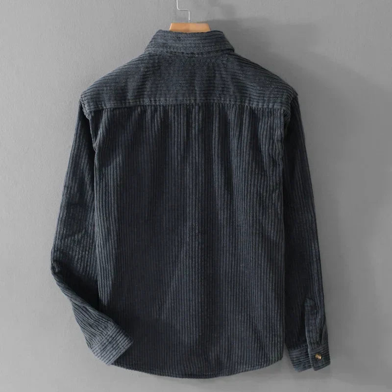 Orlando | Camicia da uomo in velluto a coste