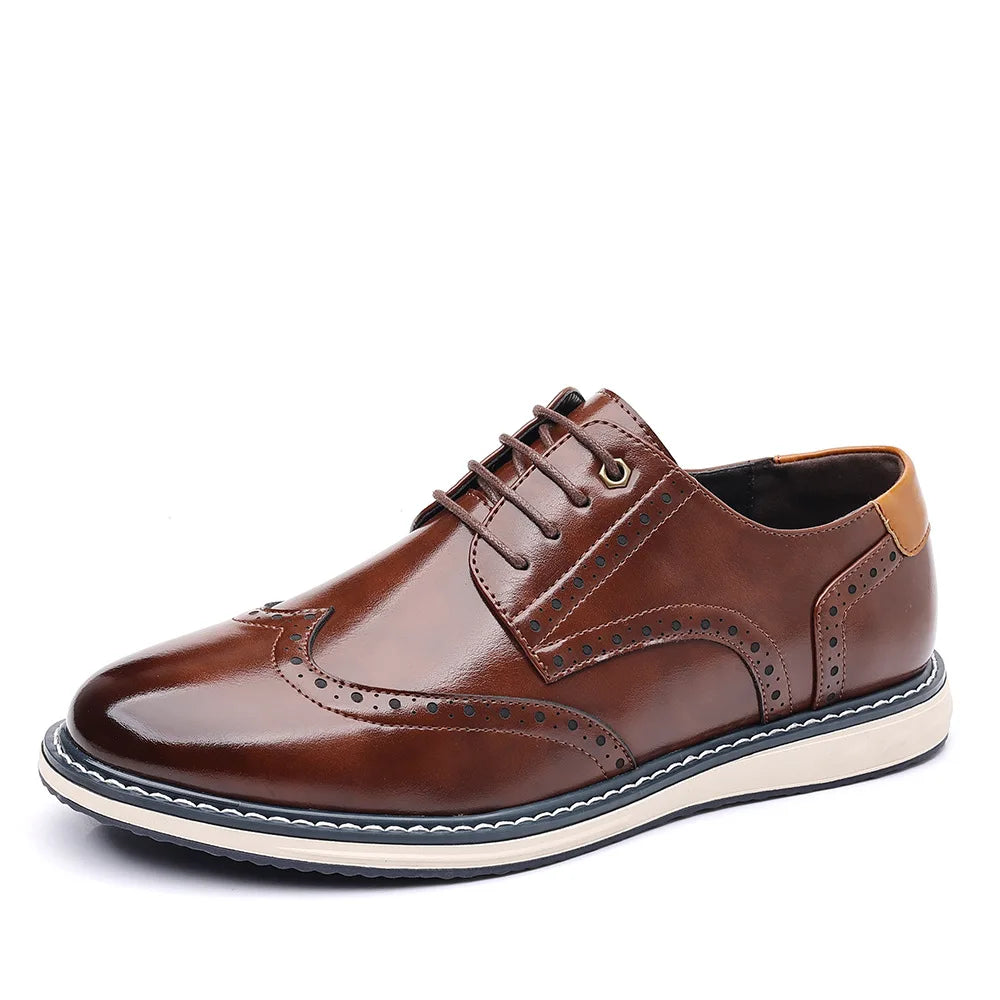 Jefferson | Scarpe Derby da uomo con punta a coda di rondine