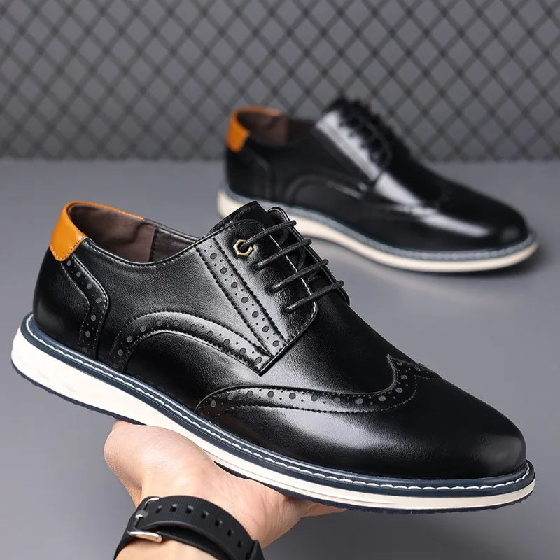 Jefferson | Scarpe Derby da uomo con punta a coda di rondine
