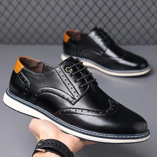 Jefferson | Scarpe Derby da uomo con punta a coda di rondine