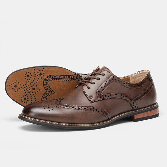 Geneva | Scarpe Derby da uomo con punta a coda di rondine