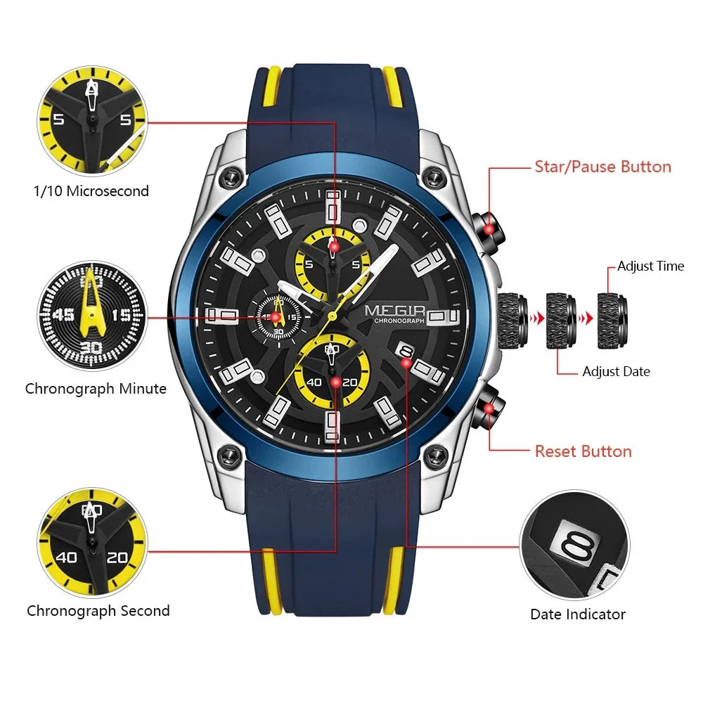 Chronomaster Elixir | Cronografo da uomo, 49 mm