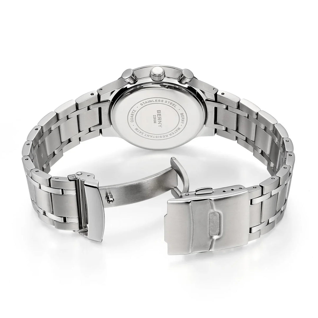 Berny | Cronografo da uomo, 39 mm