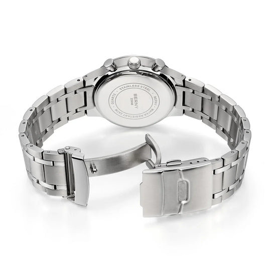 Berny | Cronografo da uomo, 39 mm