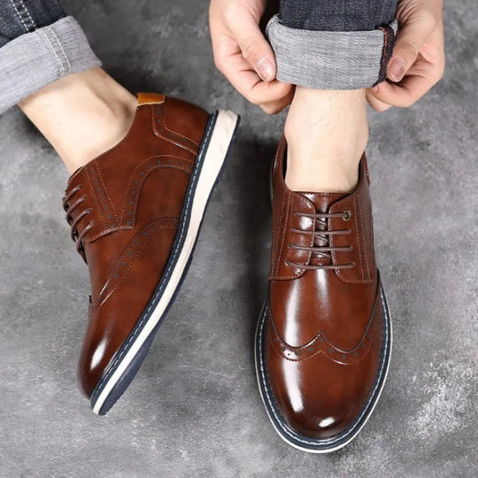 Jefferson | Scarpe Derby da uomo con punta a coda di rondine
