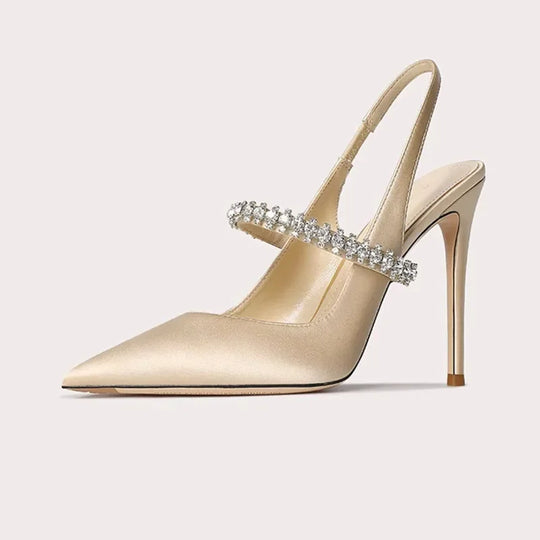 Celara | Scarpe con tacco e cristalli