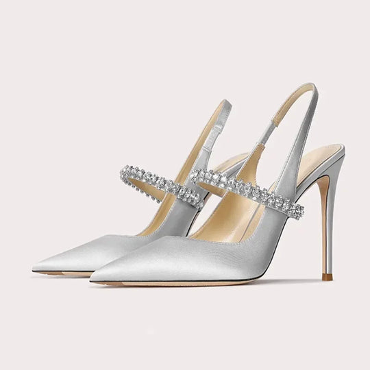 Celara | Scarpe con tacco e cristalli