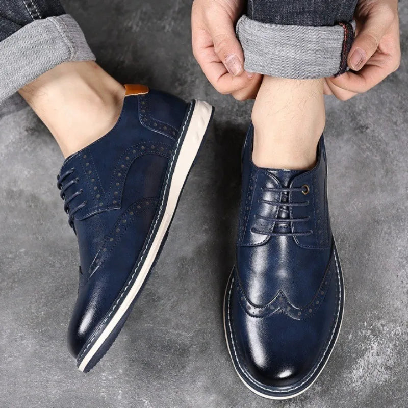 Jefferson | Scarpe Derby da uomo con punta a coda di rondine