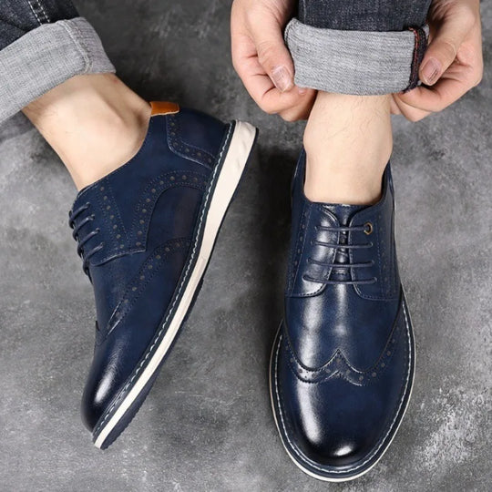 Jefferson | Scarpe Derby da uomo con punta a coda di rondine