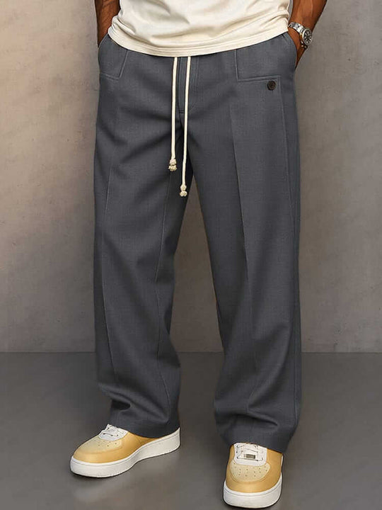 Pantaloni Uomo Casual dal Taglio Rilassato