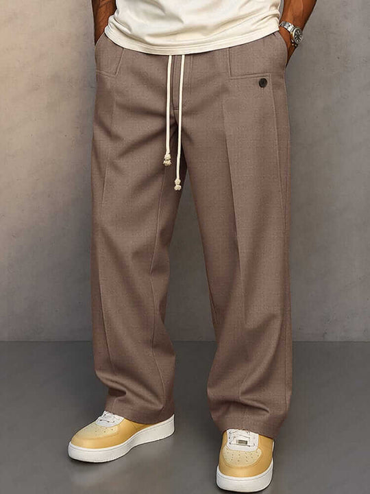 Pantaloni Uomo Casual dal Taglio Rilassato