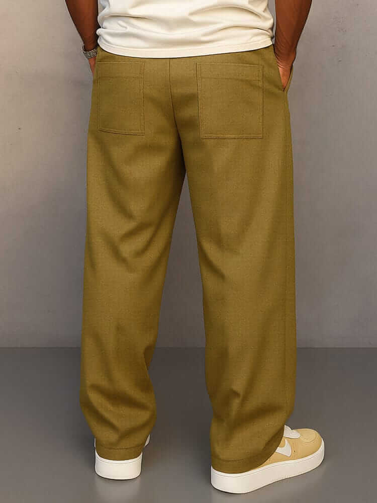 Pantaloni Uomo Casual dal Taglio Rilassato