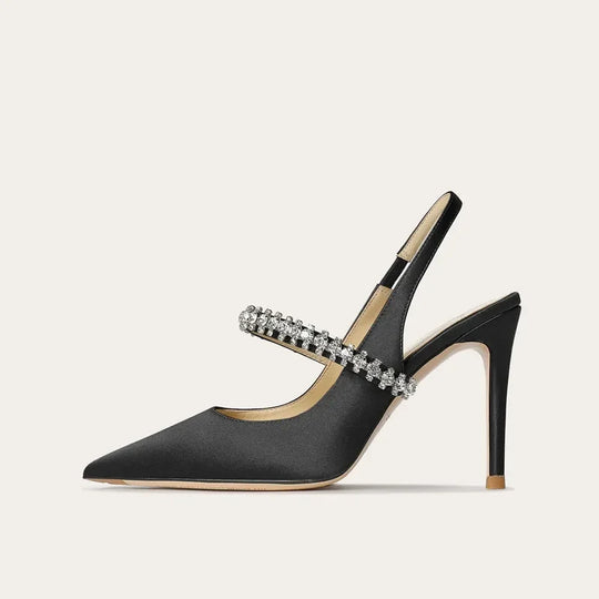 Celara | Scarpe con tacco e cristalli