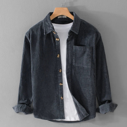 Orlando | Camicia da uomo in velluto a coste