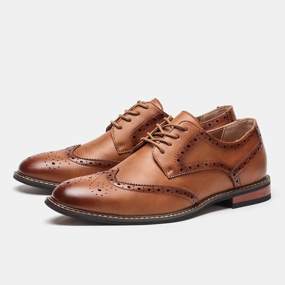 Geneva | Scarpe Derby da uomo con punta a coda di rondine