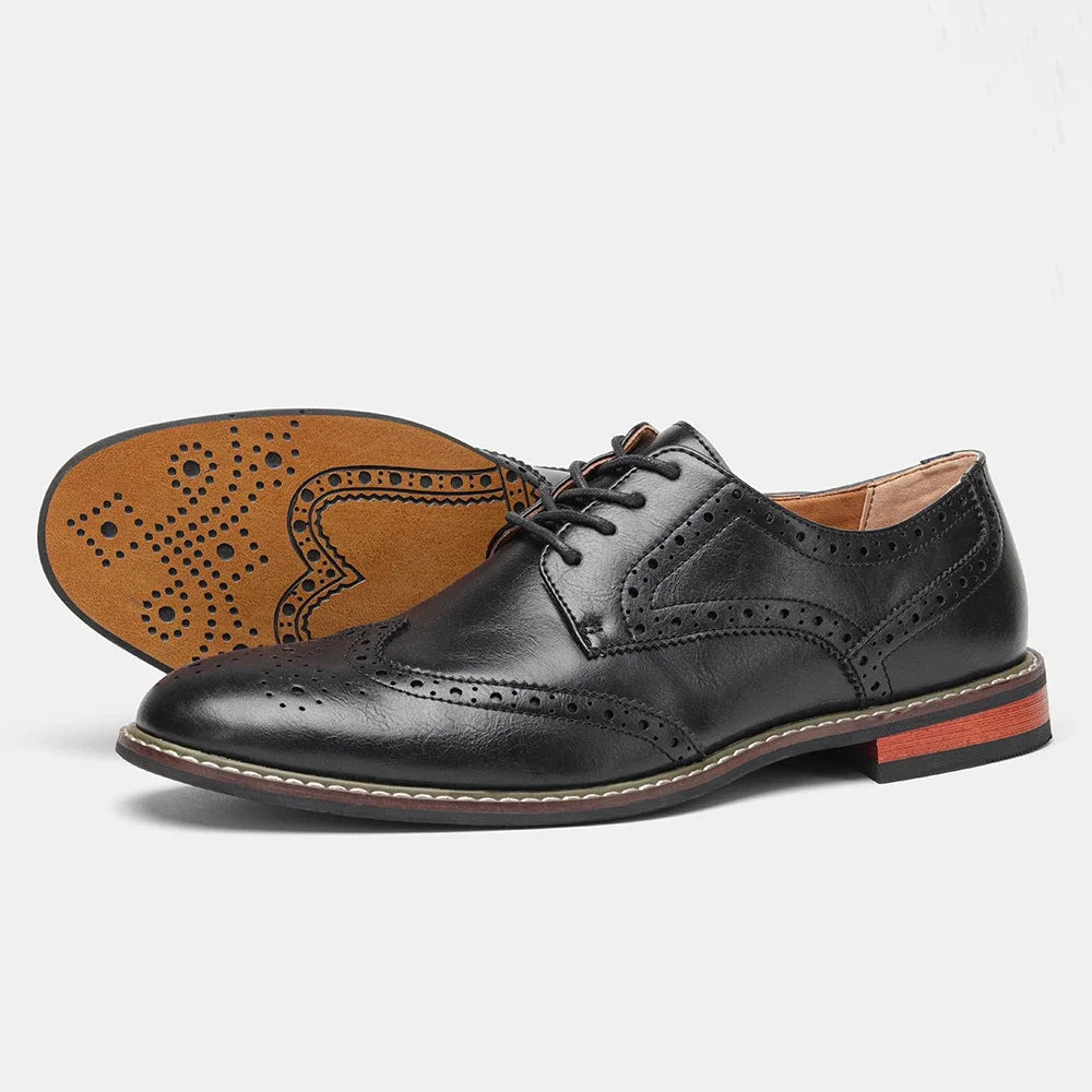 Geneva | Scarpe Derby da uomo con punta a coda di rondine