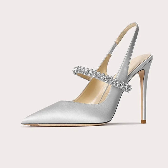 Celara | Scarpe con tacco e cristalli