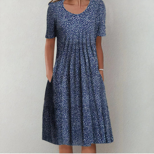 Uriela™ Elegant Floral Dress