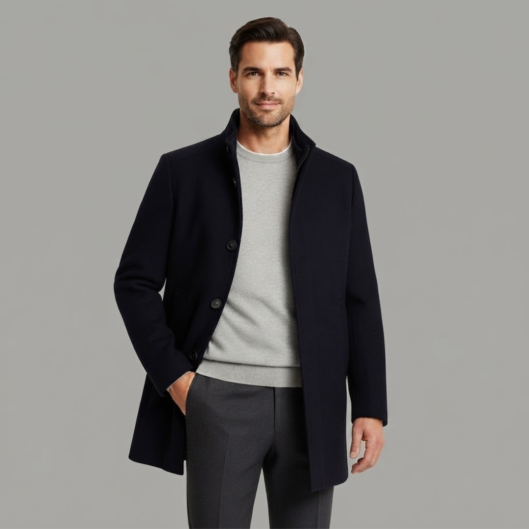Vienna | Cappotto Classico da Uomo in Lana