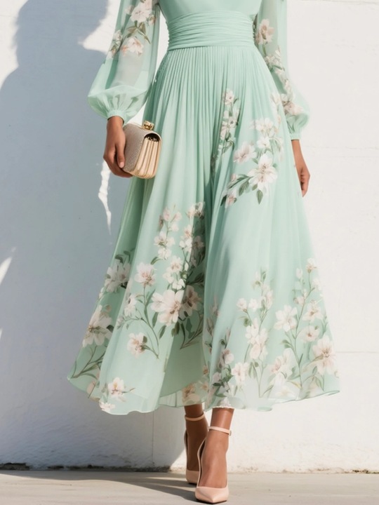 Odelia™ | Abito midi a fiori