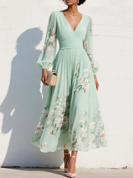 Odelia™ | Abito midi a fiori