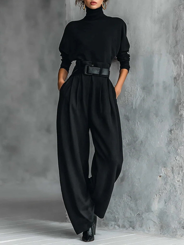 Jessica™ | Completo elegante con top e pantaloni dritti