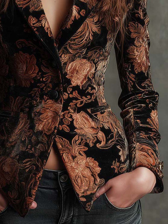 Sofia™ | Blazer Floreale Elegante