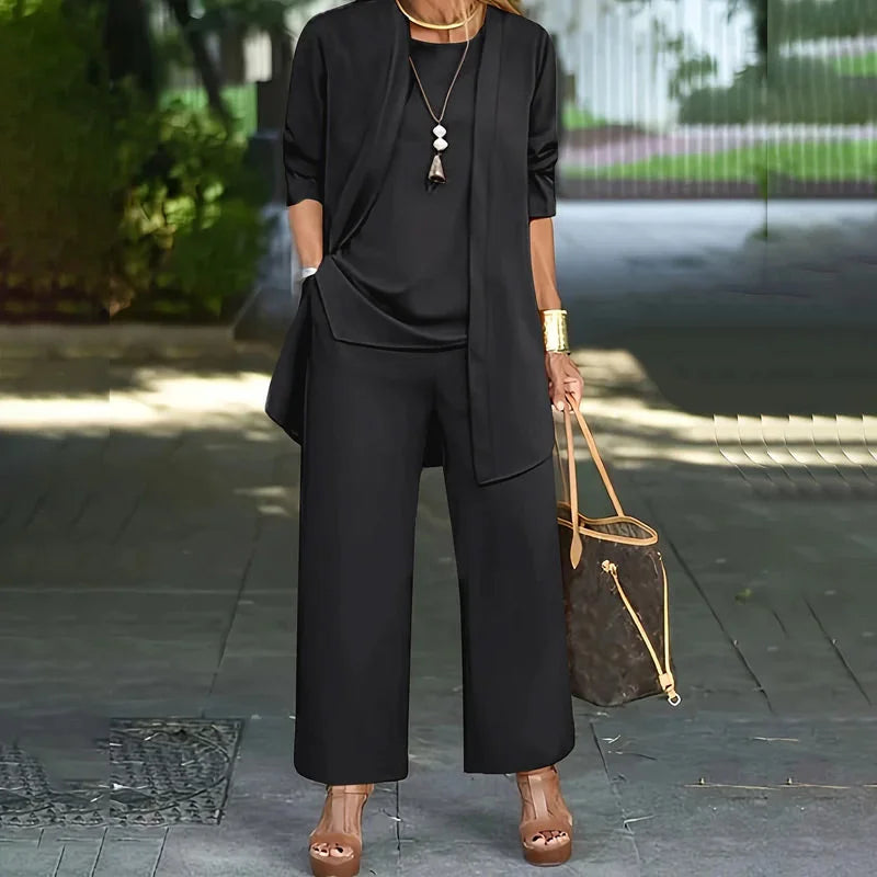 Laney™ | Completo tre pezzi casual elegante